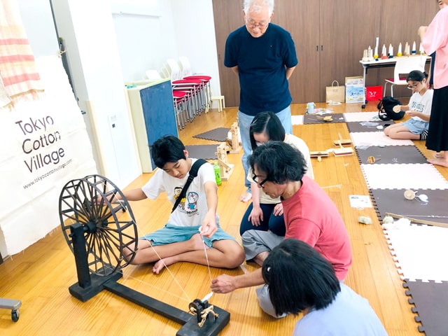 コットンワークショップの画像